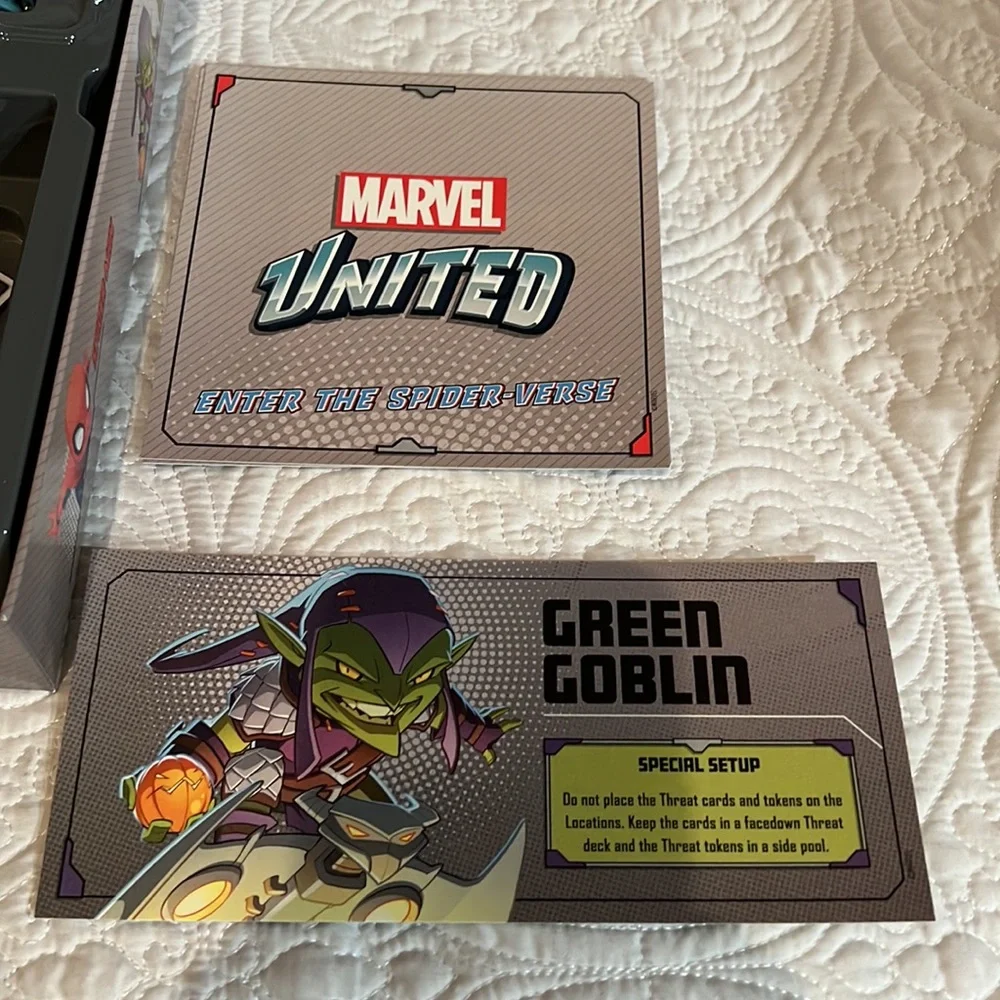Marvel United,‎ Enter the Spiderverse Superhero Card Strategy Board Game